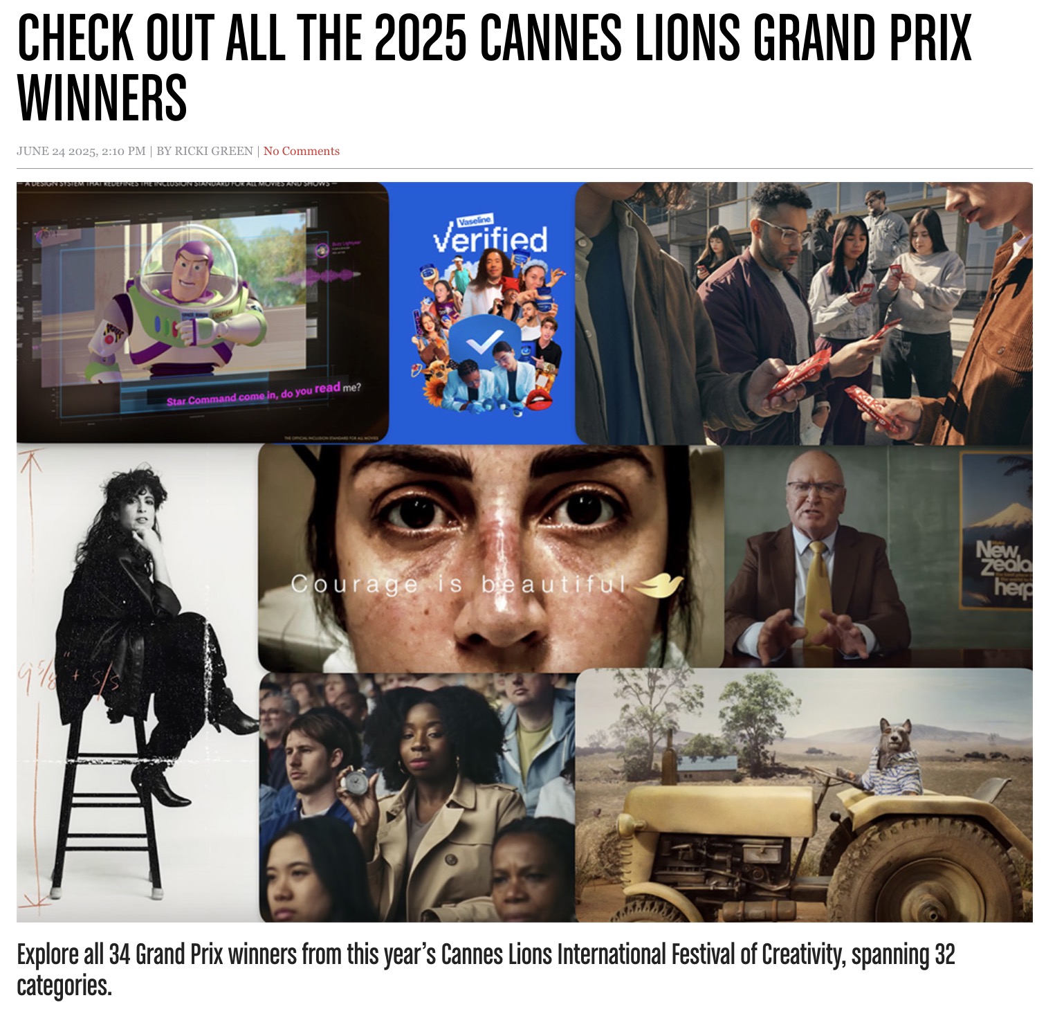 Why campaignbrief.com is #1 reaching creatives: #No paywall #No annual membership fee – what are the most viewed stories of 2025 (so far)?